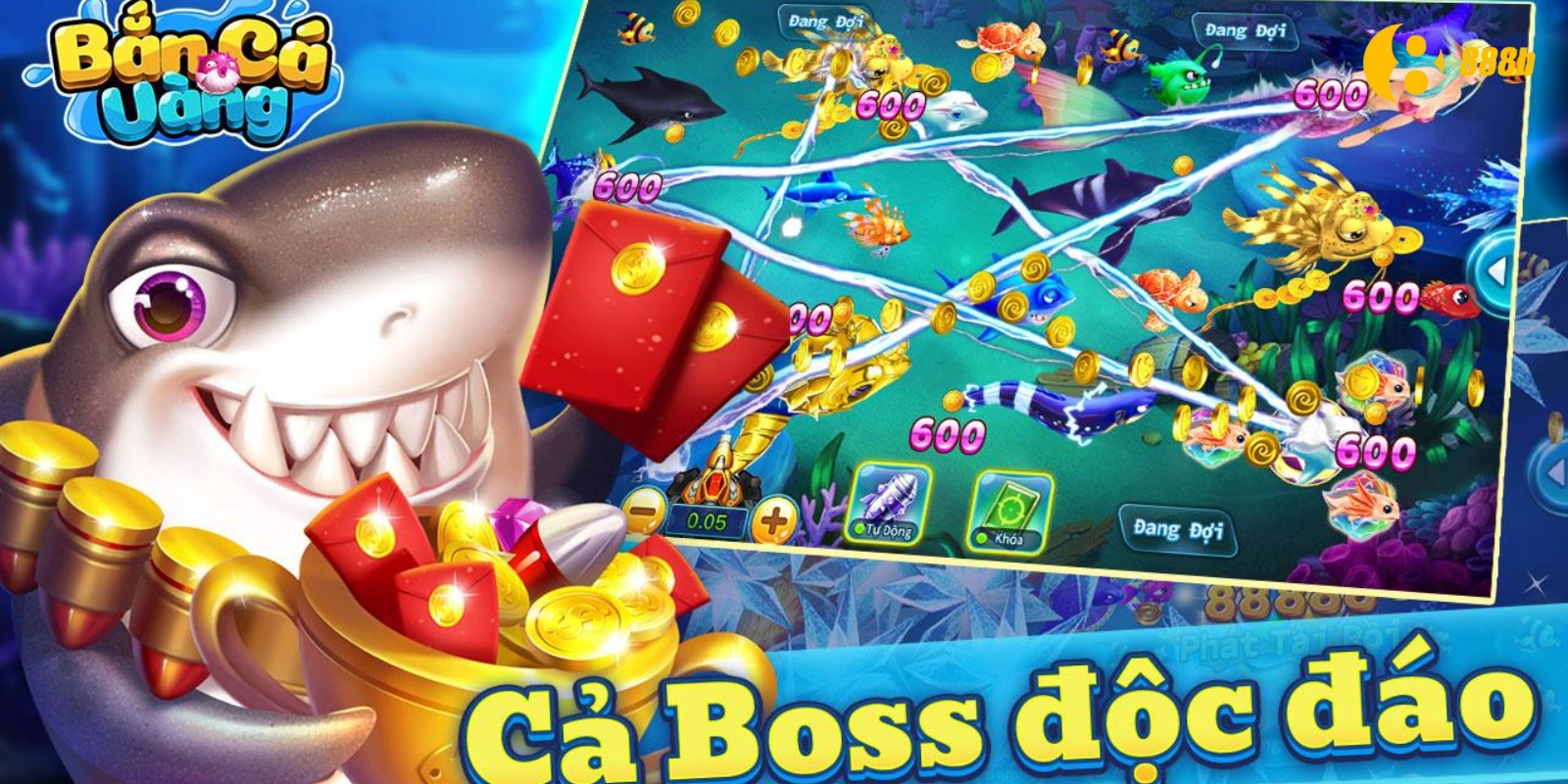 Bắn cá Vàng 888B – Cuộc săn kho báu giữa đại dương sôi động 1 Giới thiệu về bắn cá vàng 888B